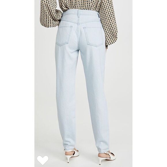 J BRAND x ELSA HOSK Womens Playday Light Wash High-Rise Jeans Holiday Blue 24 - Picture 4 of 10
